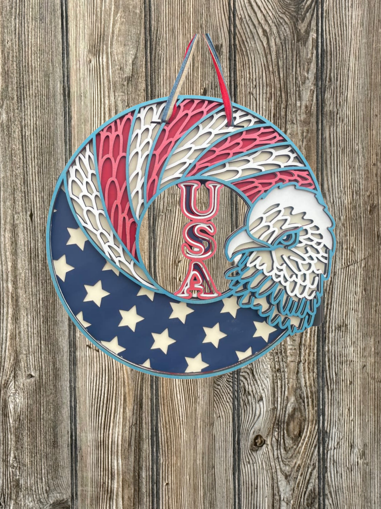 6 Tier Eagle Round - Blume Co. Creations