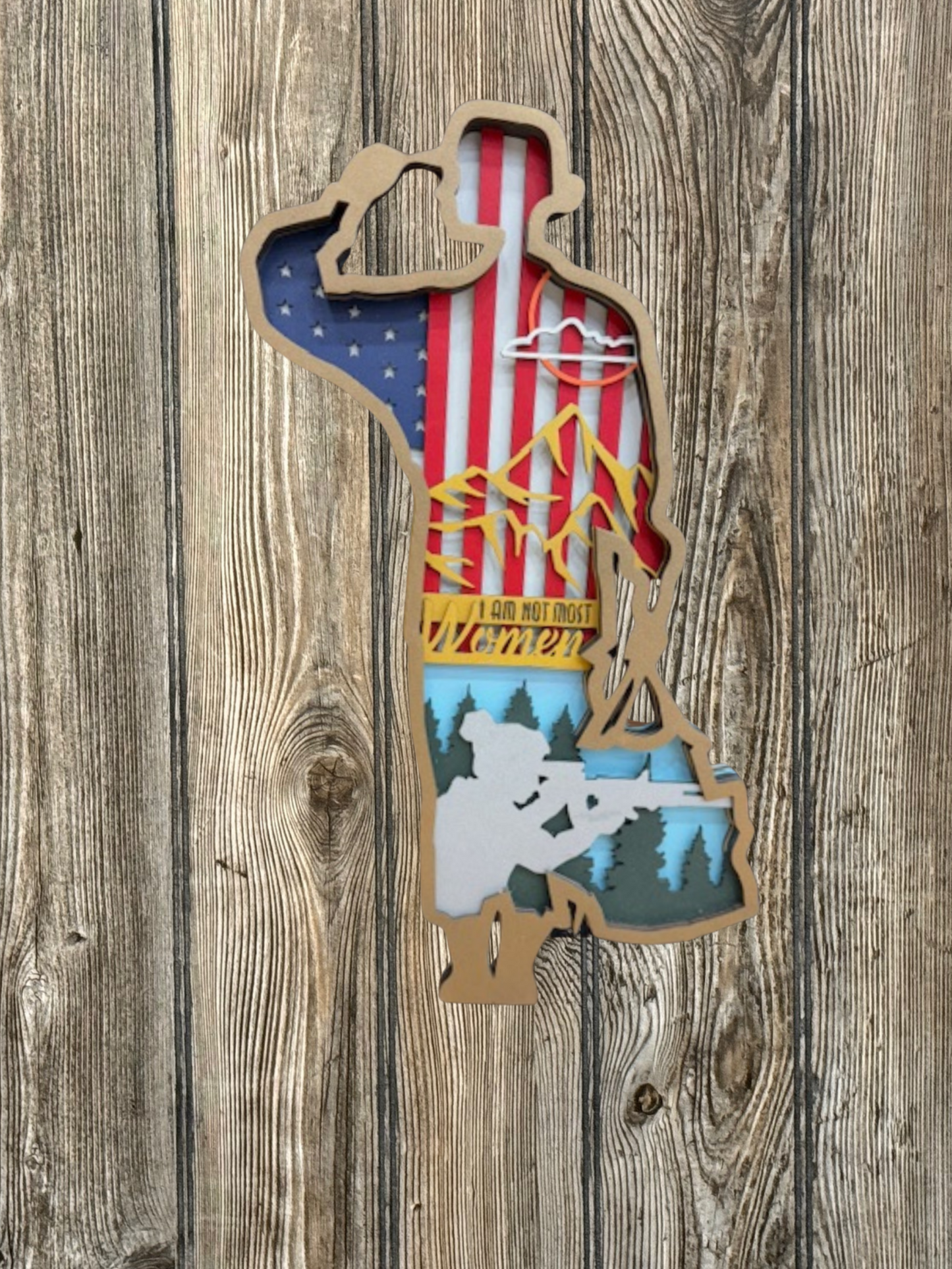 Female Soldier Wall Art - Blume Co. Creations