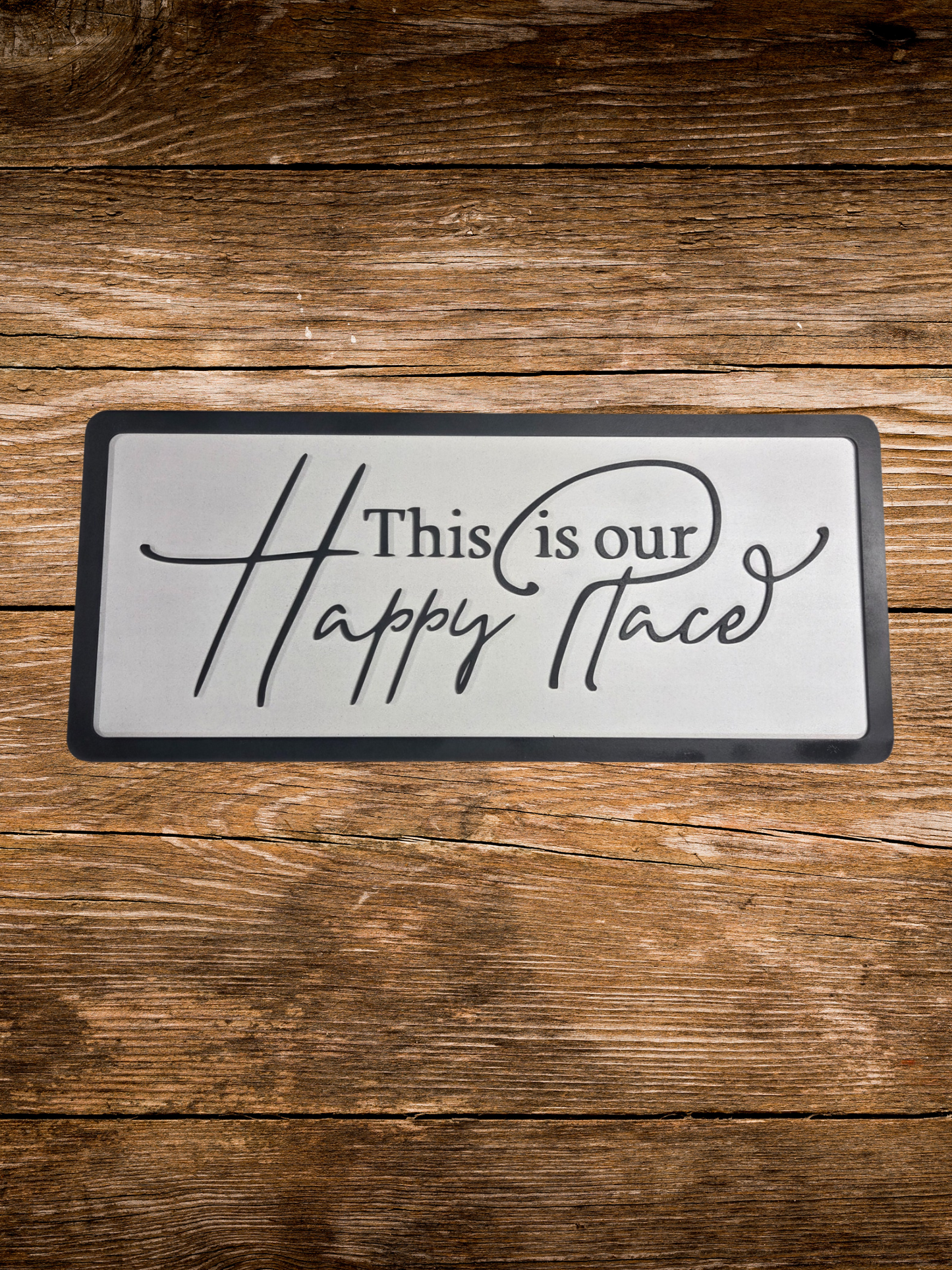 Welcome to Our Happy Place Wall Art - Blume Co. Creations