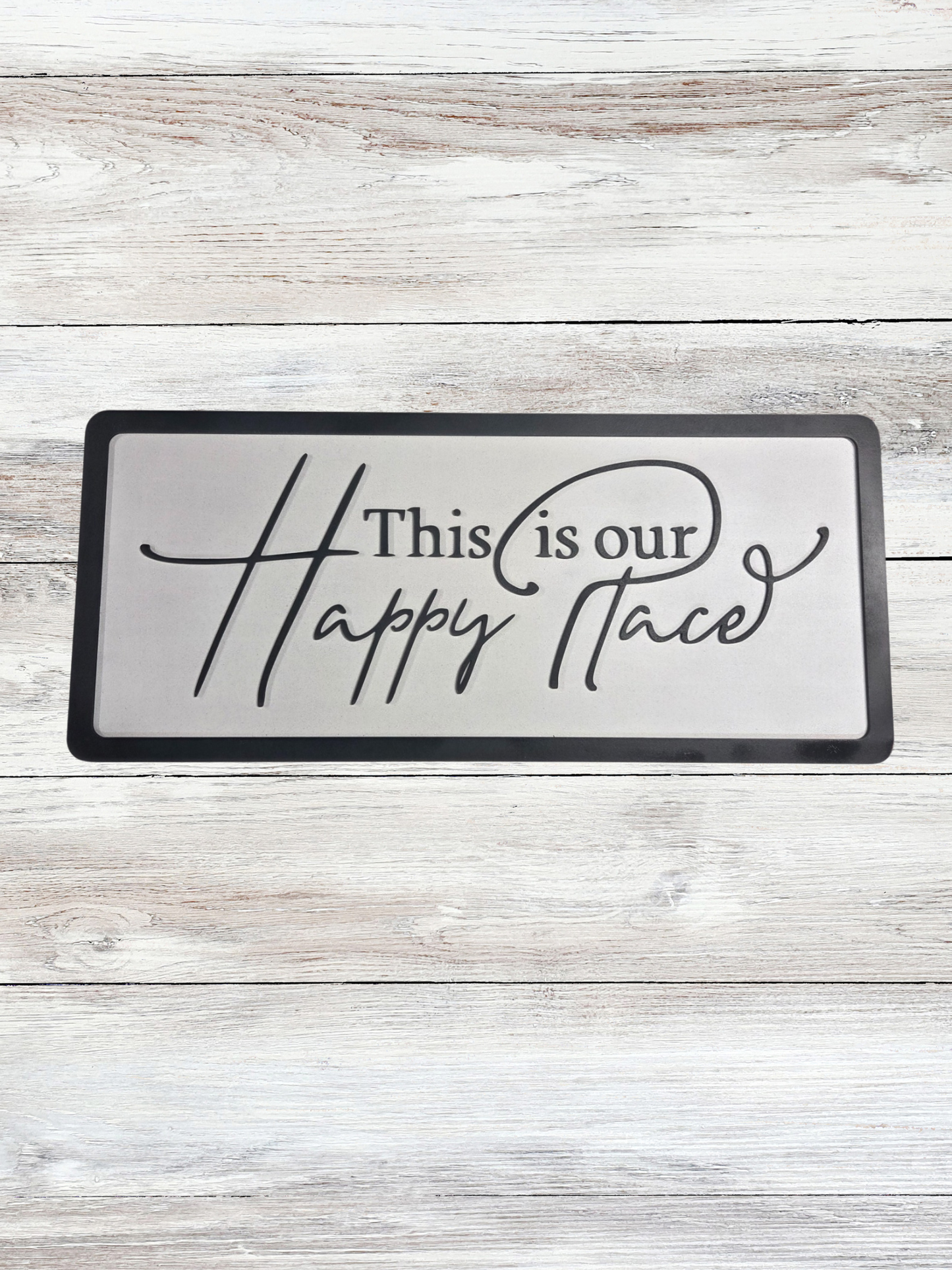Welcome to Our Happy Place Wall Art - Blume Co. Creations