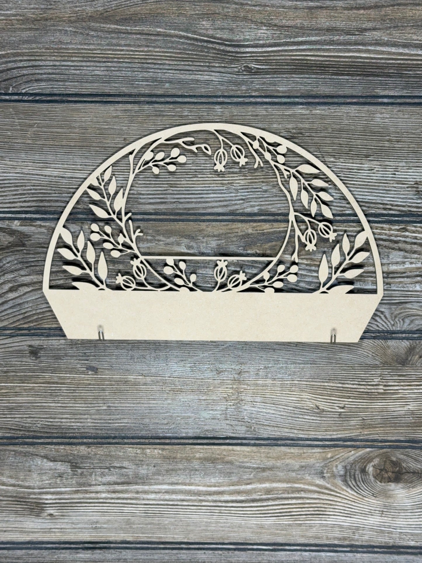 Interchangeable Topper Letter Monogram -Unfinished - Blume Co. Creations