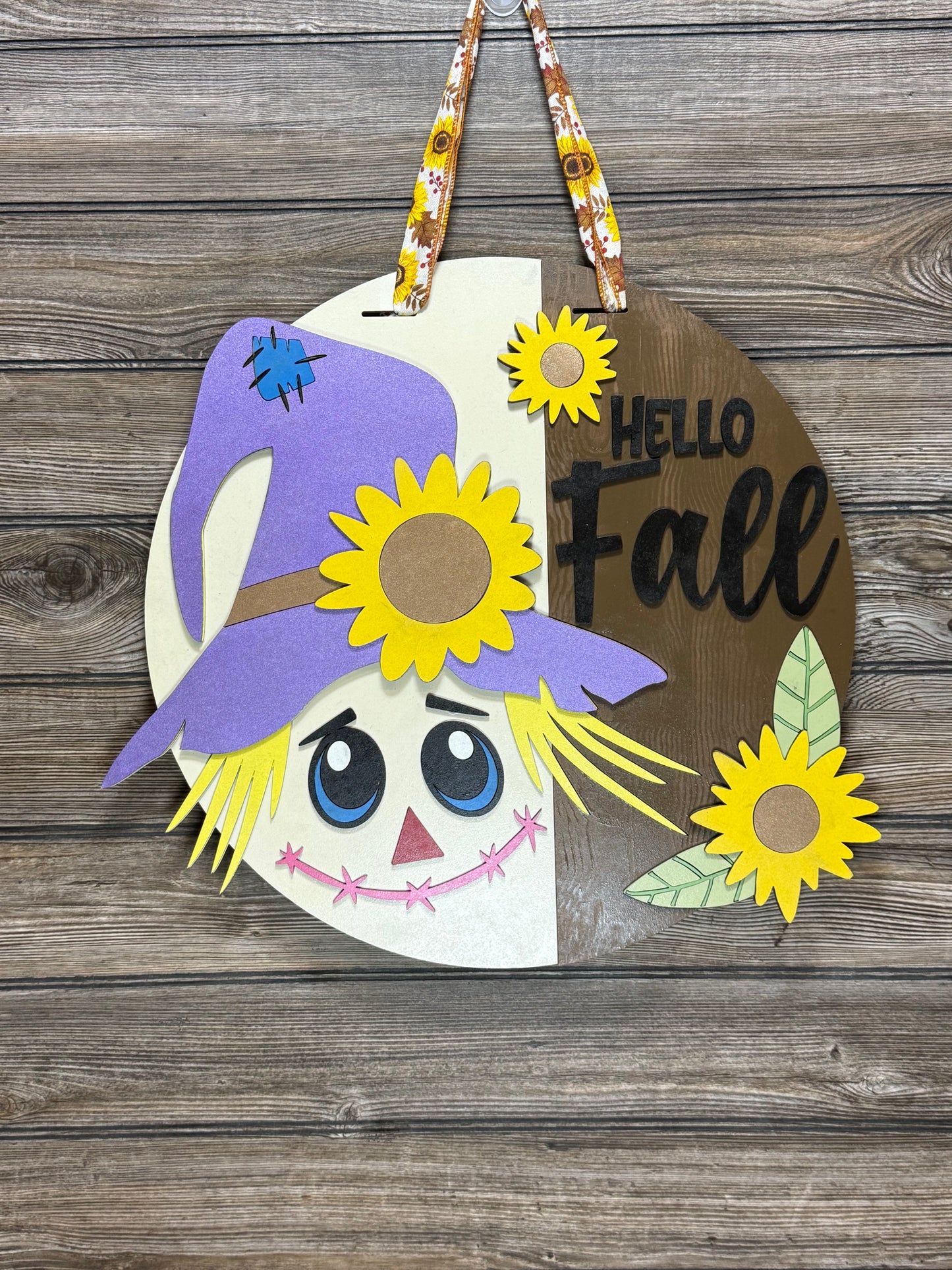 Hello Fall-Scarecrow - Blume Co. Creations