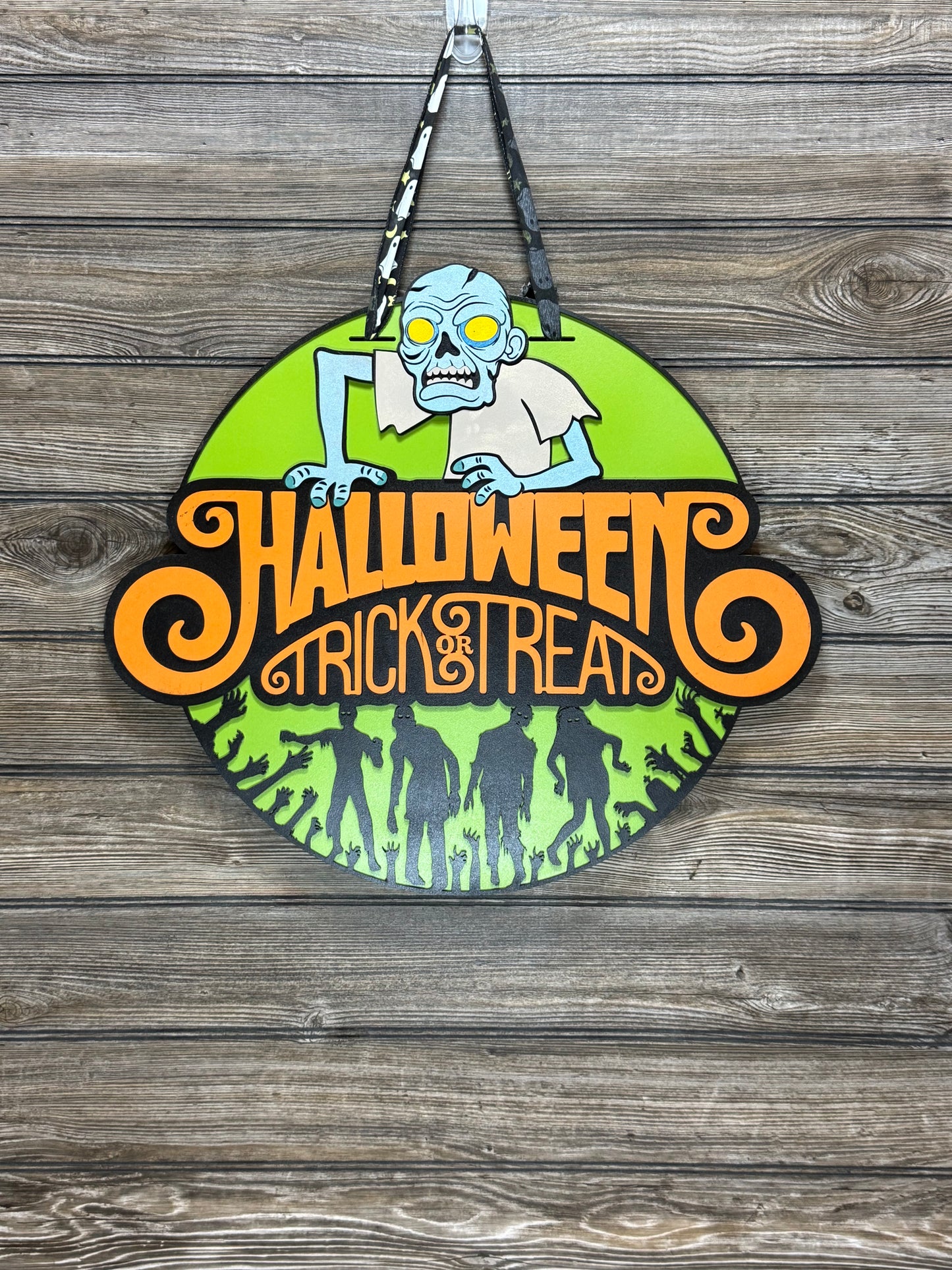 Halloween Trick or Treat Zombie - Blume Co. Creations