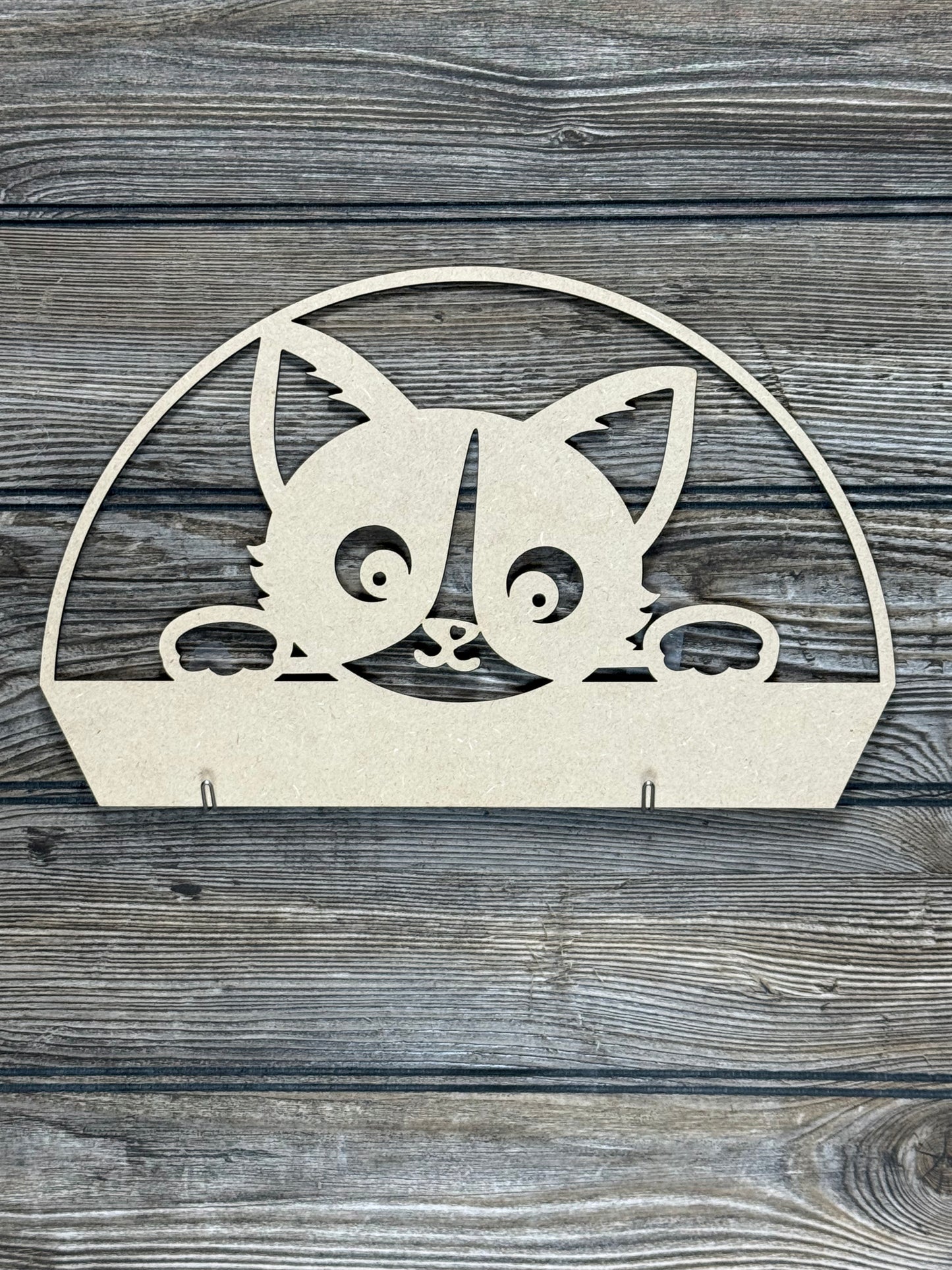 Interchangeable Topper Cat - Unfinished - Blume Co. Creations