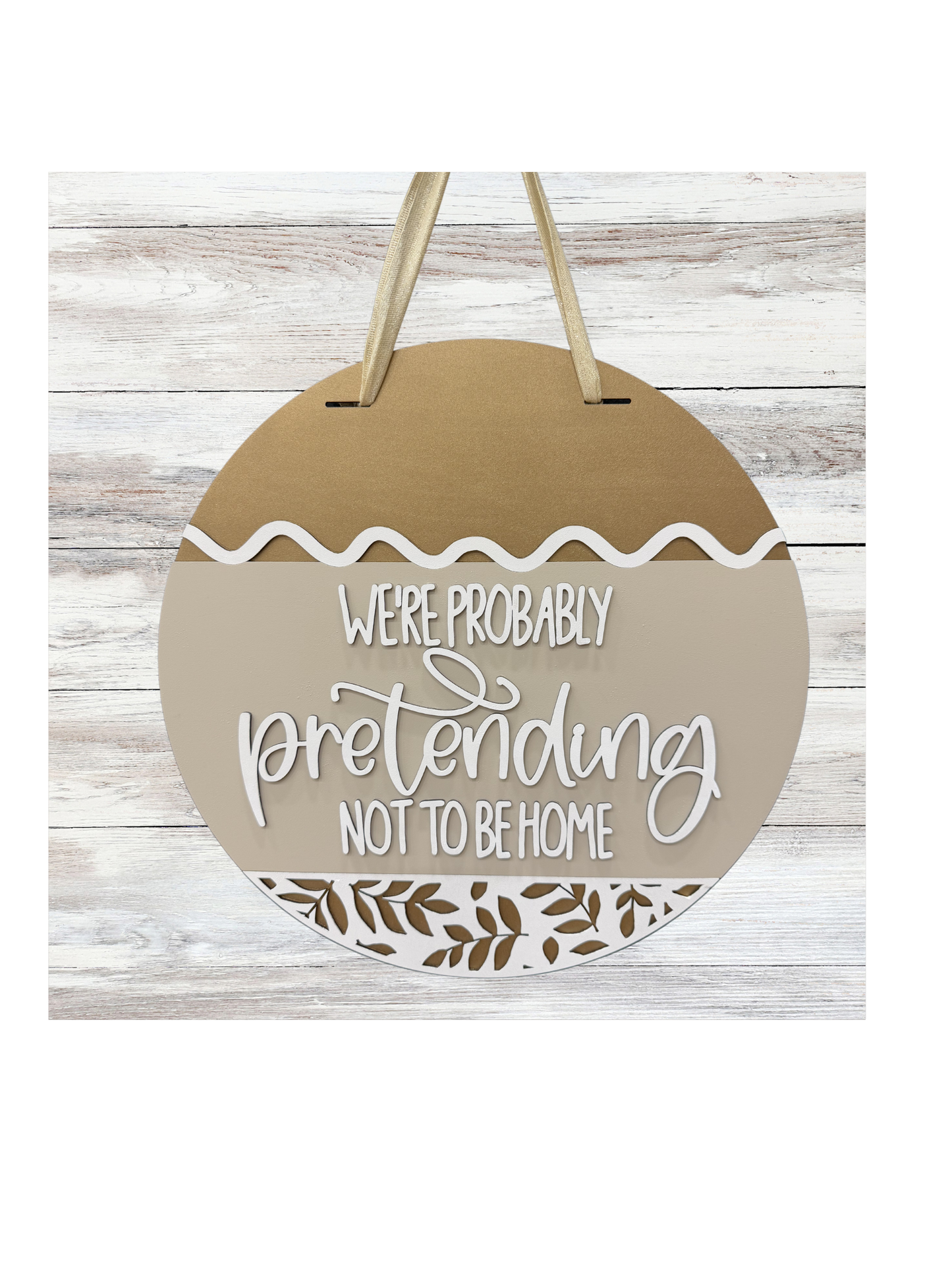 Pretending Not to be Home - Blume Co. Creations