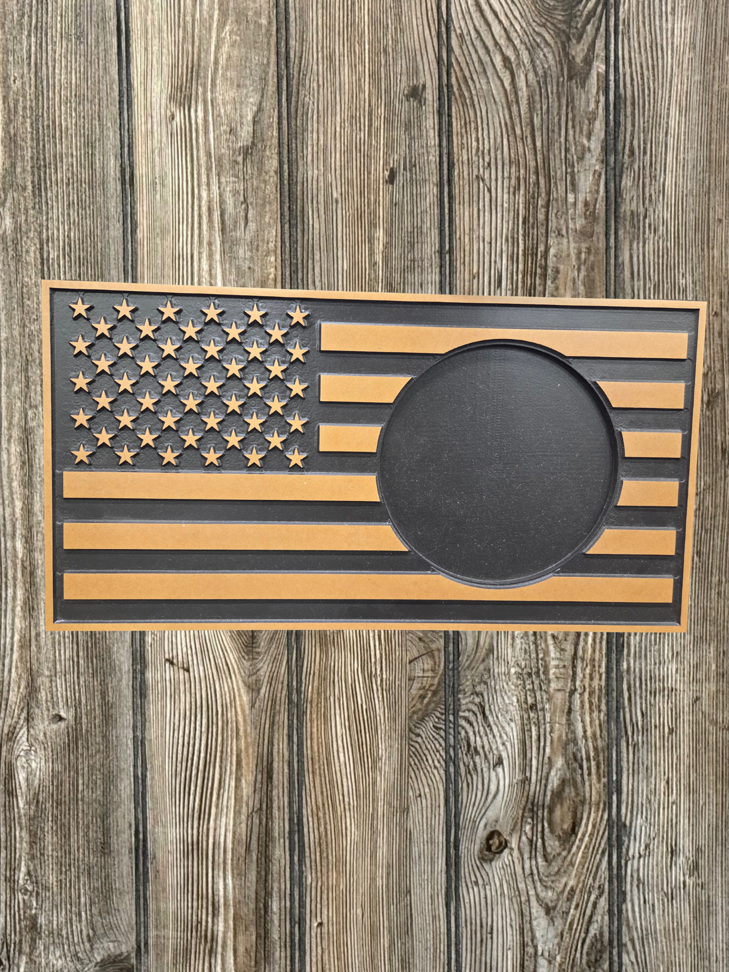 Flag with Medallion of Choice - Blume Co. Creations
