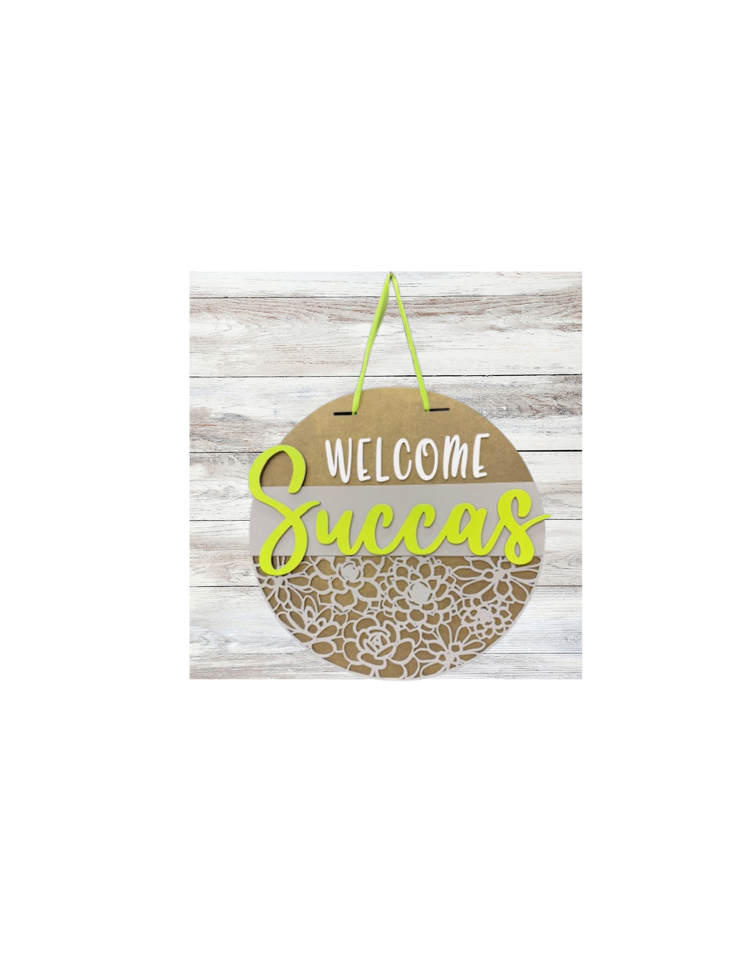 Welcome Succas - Blume Co. Creations