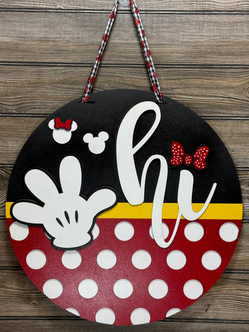 Mouse With Bows - Blume Co. Creations
