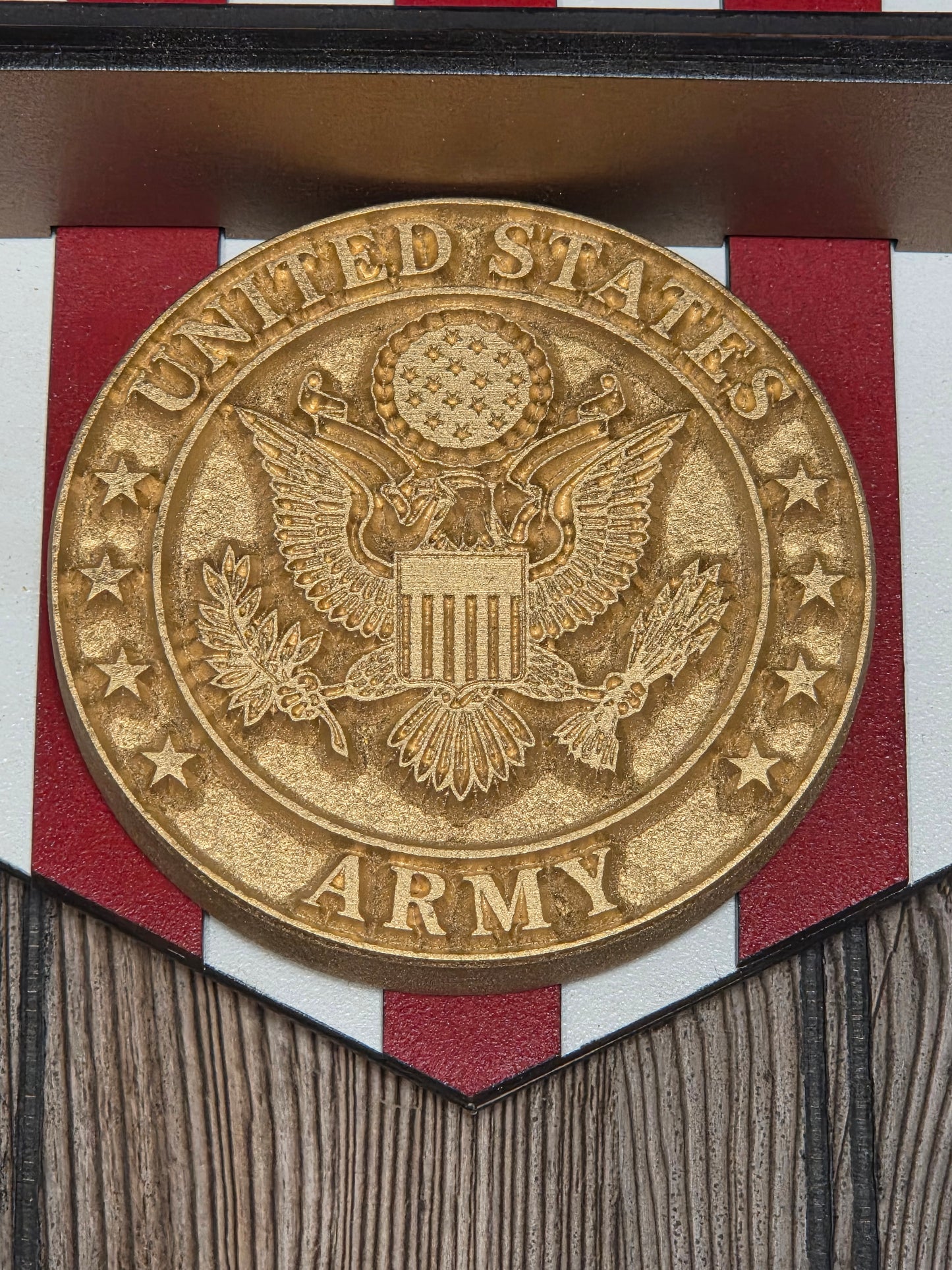 Challange Coin Holder Wall Art - Blume Co. Creations