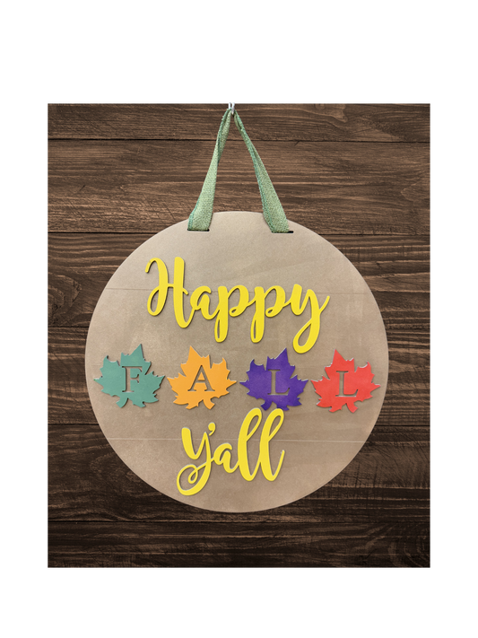 Happy Fall - Blume Co. Creations