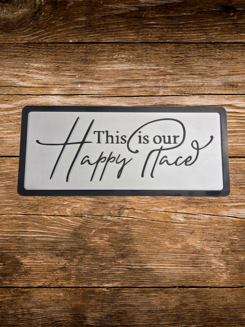 Welcome to Our Happy Place Wall Art
