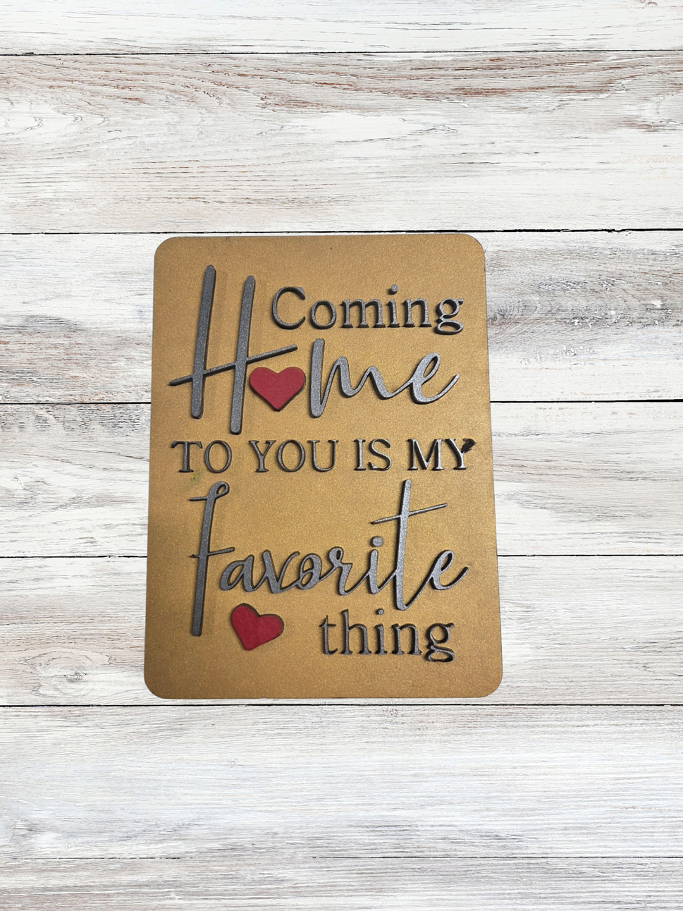 Coming Home to You is My Favorite Thing Wall Art
