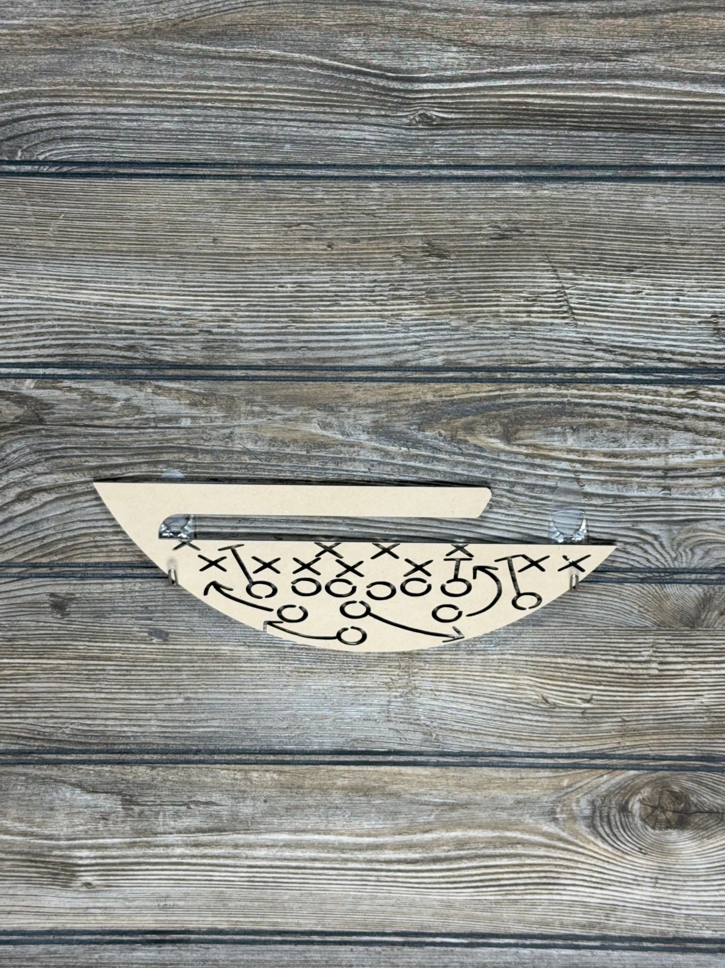 Interchangeable Bottom Football - Unfinished - Blume Co. Creations