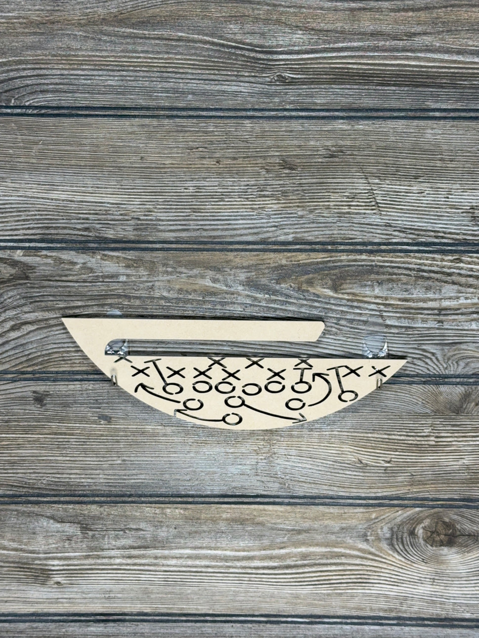 Interchangeable X Bottom Football - Unfinished