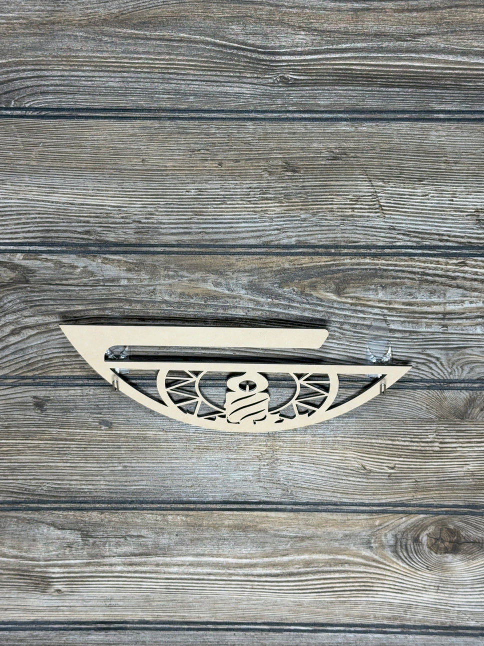 Interchangeable X Bottom Candle - Unfinished
