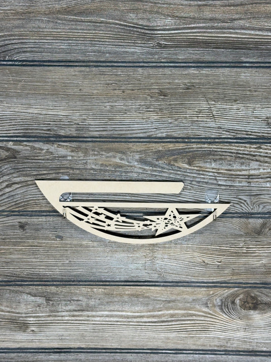 Interchangeable Bottom Shooting Star - Unfinished - Blume Co. Creations