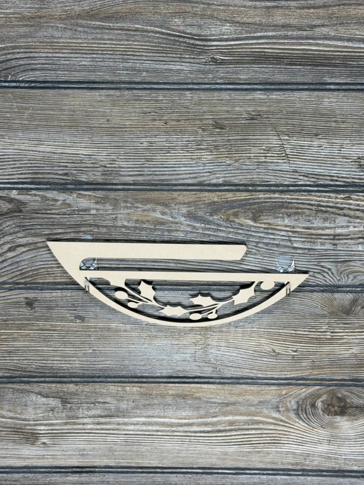 Interchangeable Bottom Holly Berries - Unfinished - Blume Co. Creations