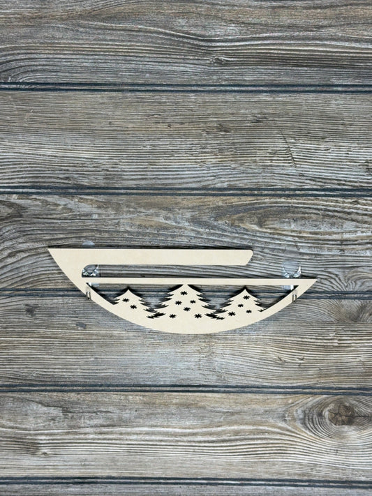 Interchangeable Bottom Christmas Tree Snowflakes - Unfinished - Blume Co. Creations