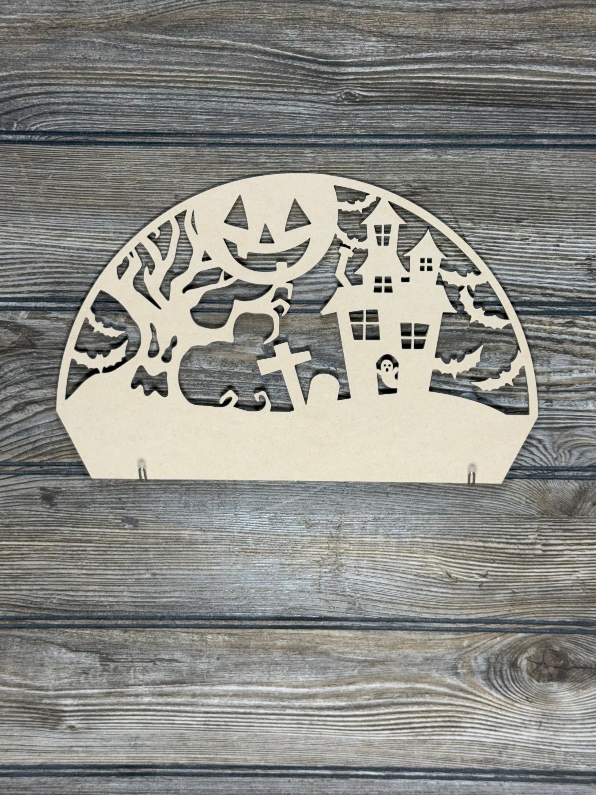 Interchangeable Topper Halloween-Unfinished - Blume Co. Creations