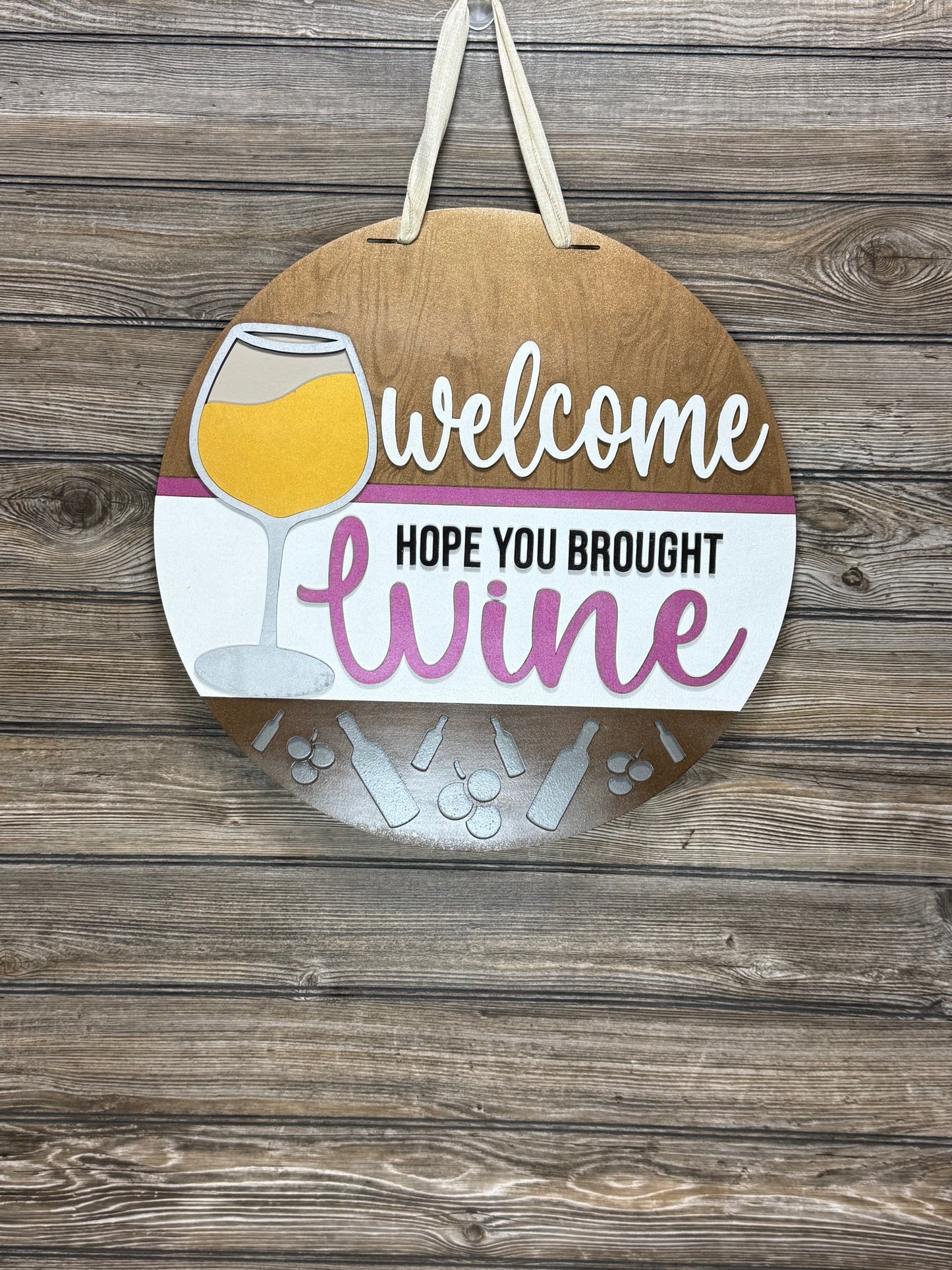 Welcome-Hope you Brought Wine - Blume Co. Creations