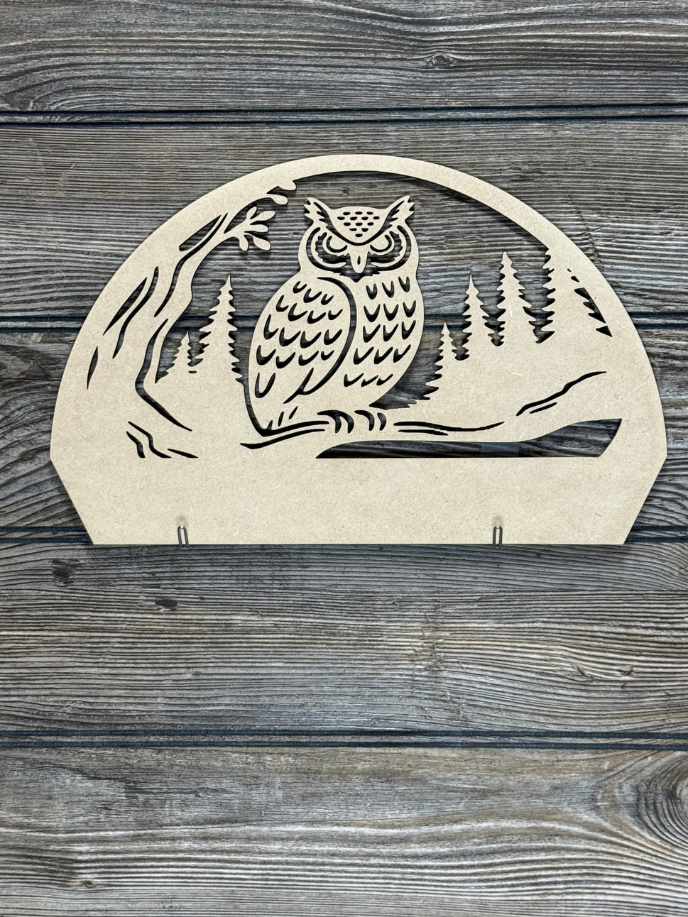 Interchangeable Topper Owl-Unfinished (Copy)
