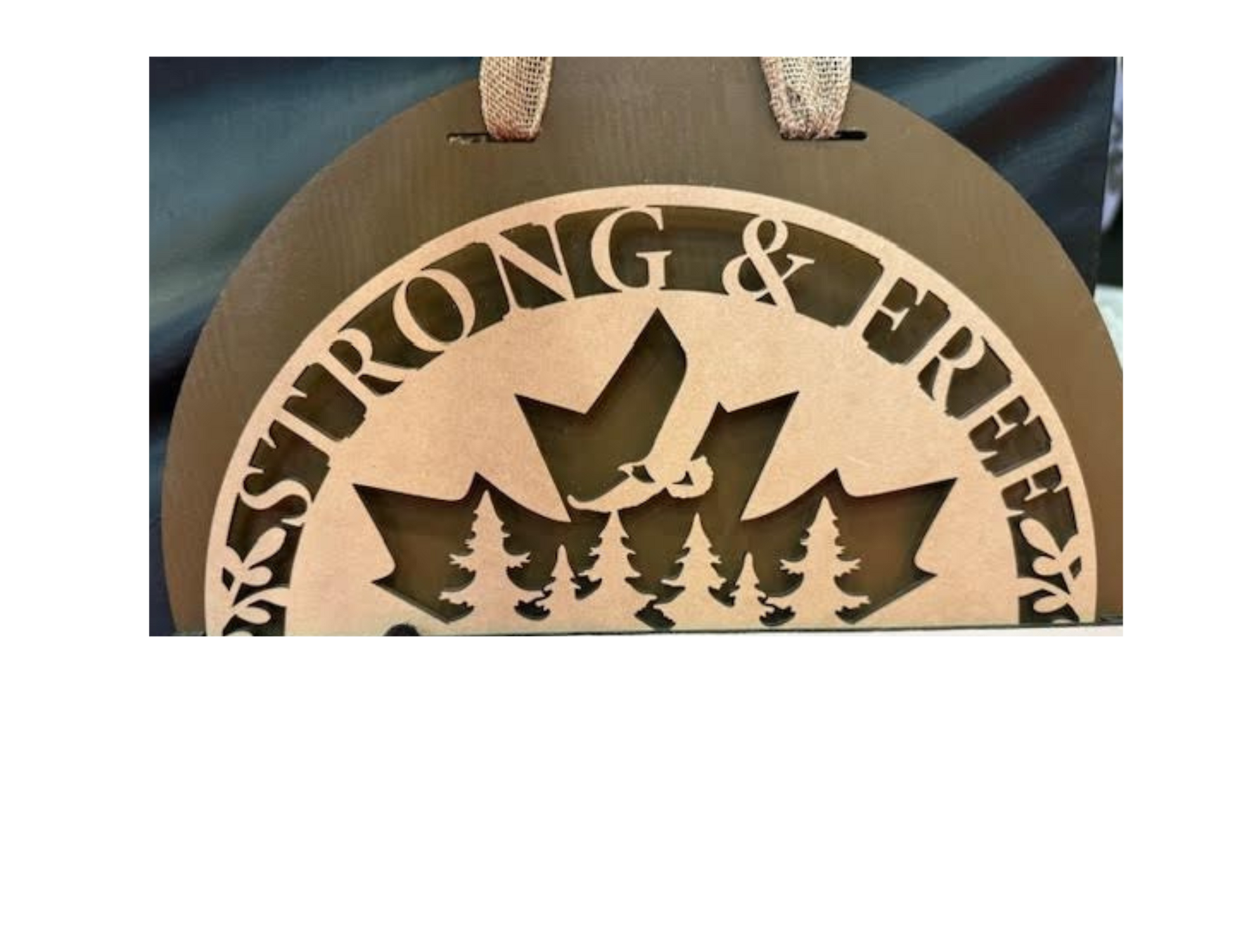 Interchangeable Topper Canada Day-Unfinished - Blume Co. Creations