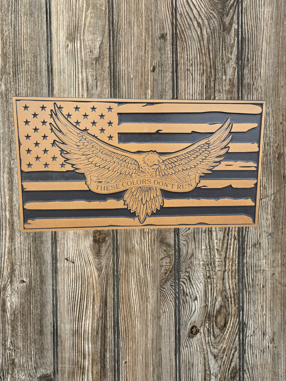 These Colors Don't Run  (3/4" CNC)