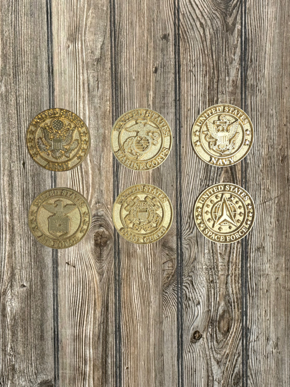 CNC-Branch Medallions   (3/4")
