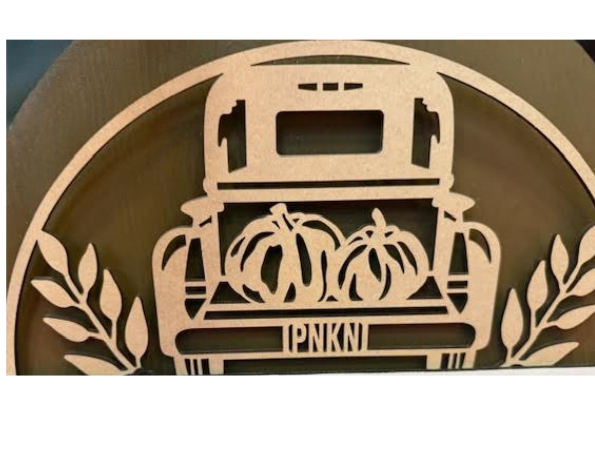 Interchangeable Topper PNKN Truck-Unfinished - Blume Co. Creations