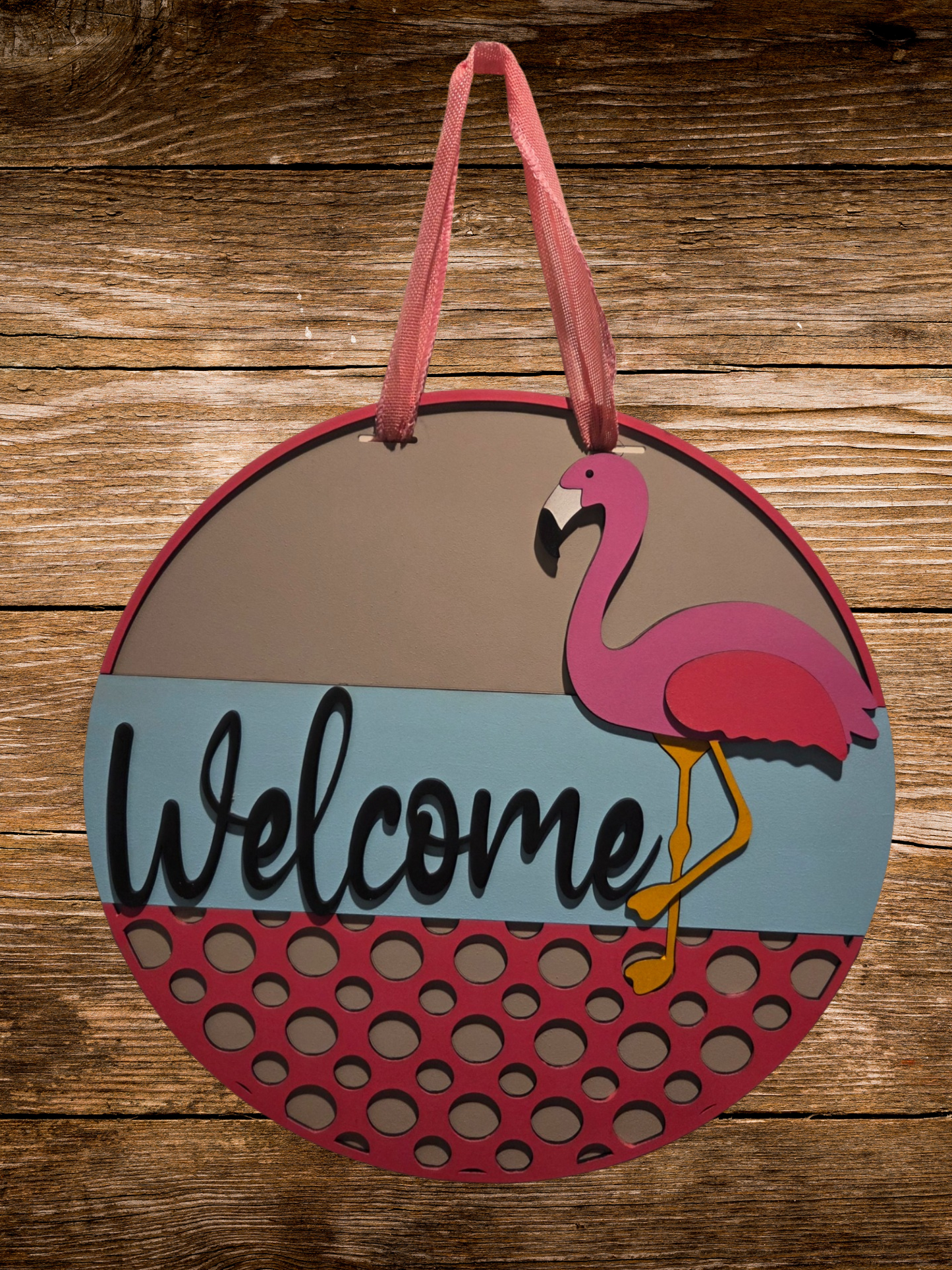 Welcome Flamingo - Blume Co. Creations