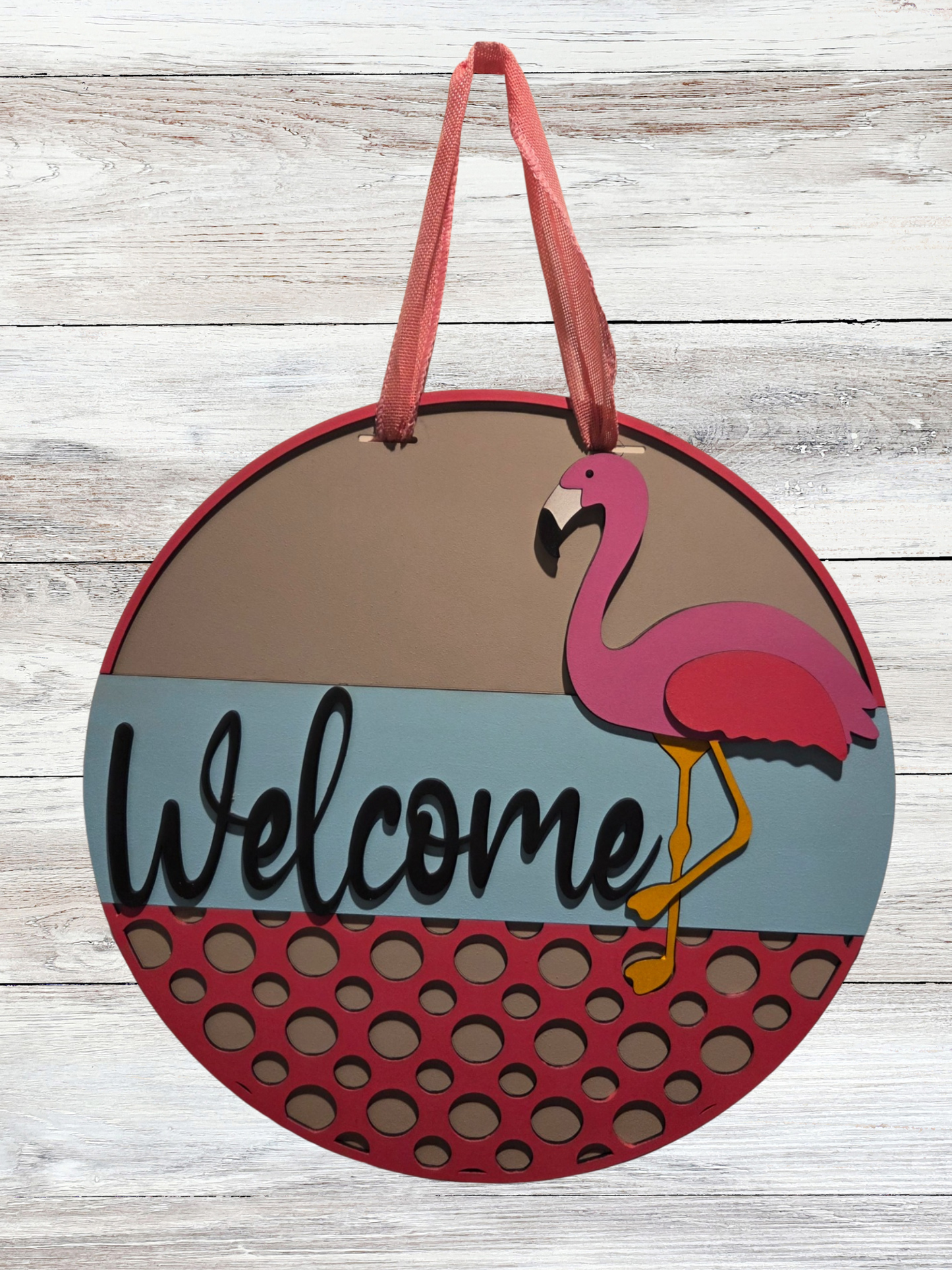 Welcome Flamingo - Blume Co. Creations