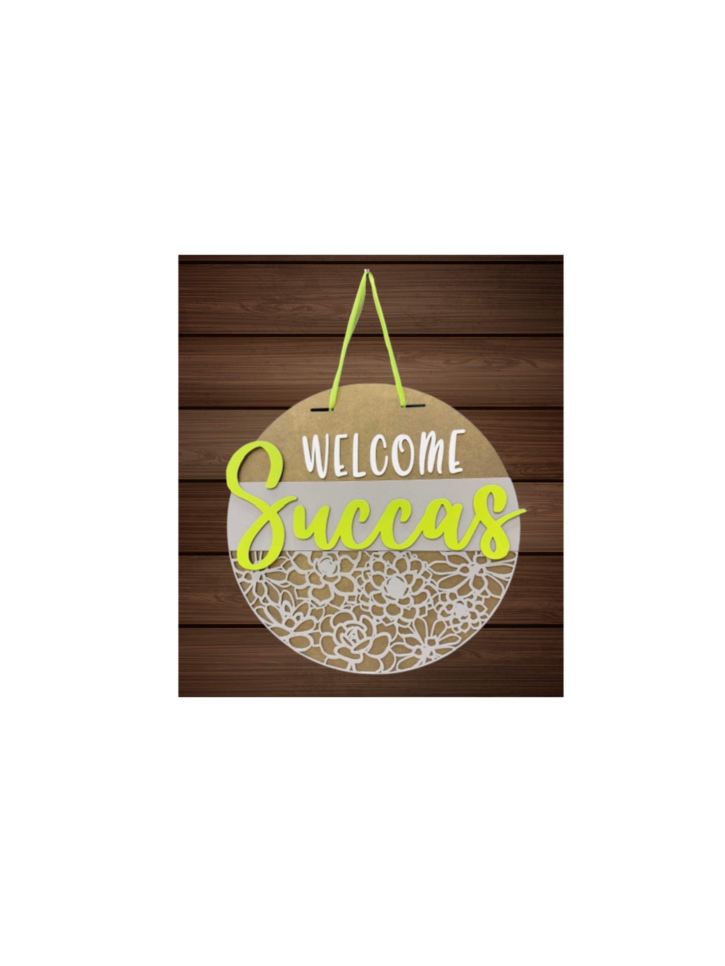 Welcome Succas - Blume Co. Creations