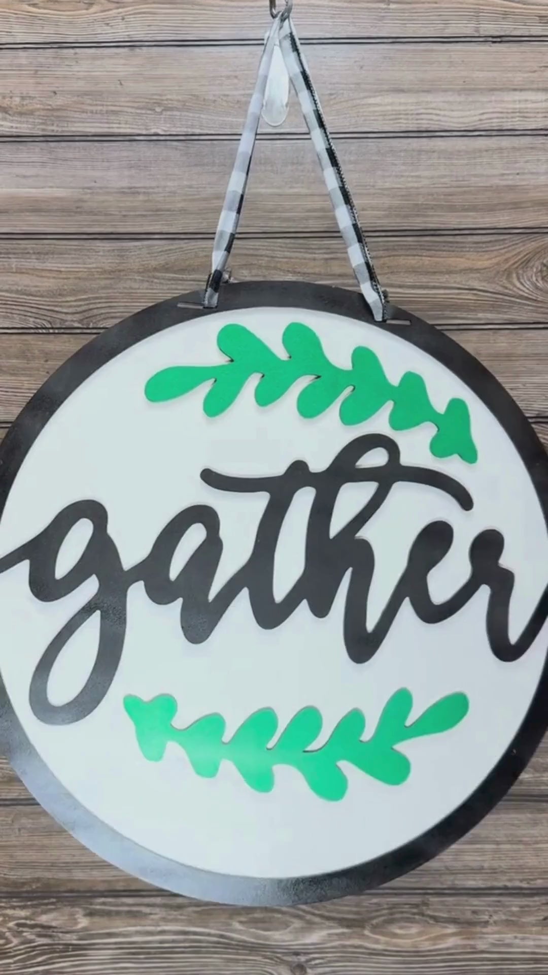 Gather-Door Sign